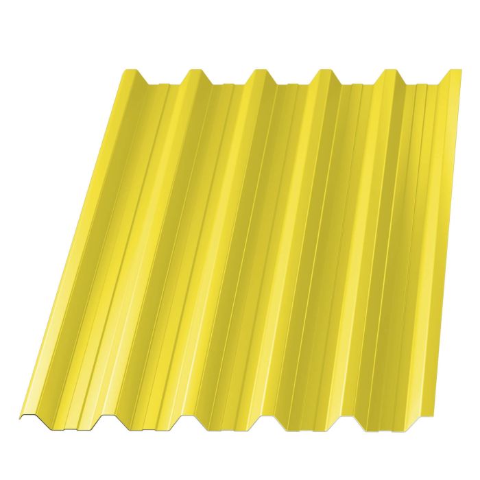 Profiled C-44 RAL 1018 Yellow 0.65 mm