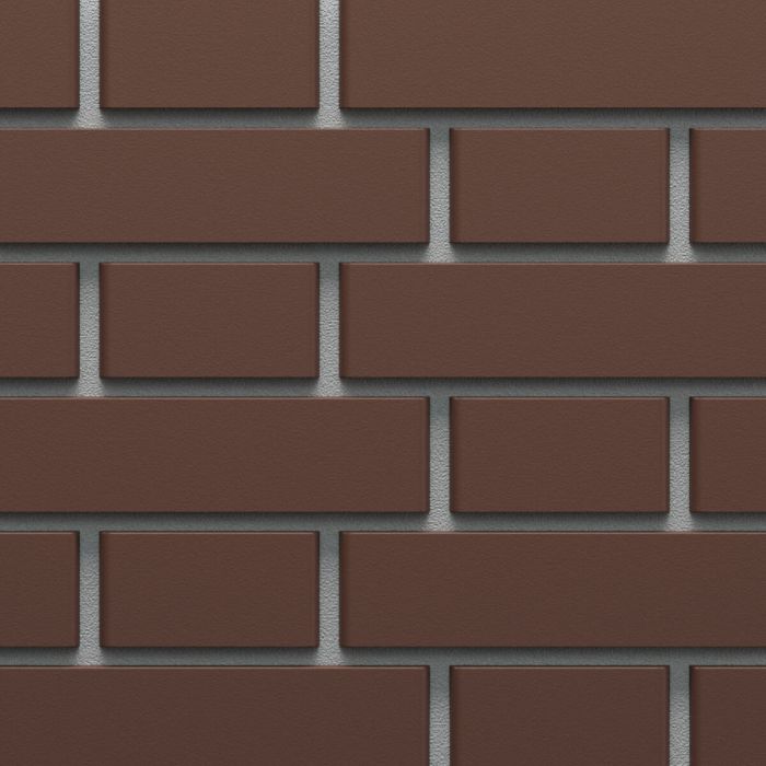 Facade panel Deck brick smooth FLEMISH Brown 0.46m2