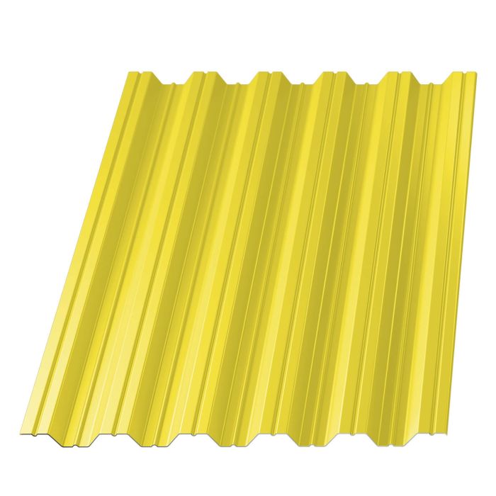 Profiled HС-35 RAL 1018 Yellow 0.65 mm