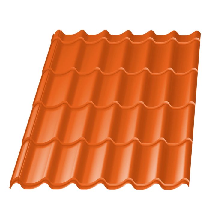 Metal tile Mercury RAL2004 Orange 0.45mm